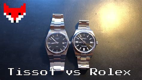 tissot prx vs rolex|Tissot watch values guide.